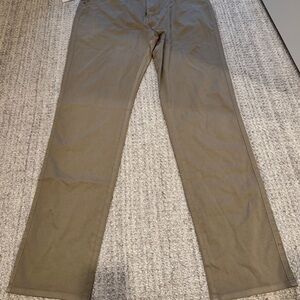 Men's Peter Millar NWT Tan/Olive 5-pocket Pants